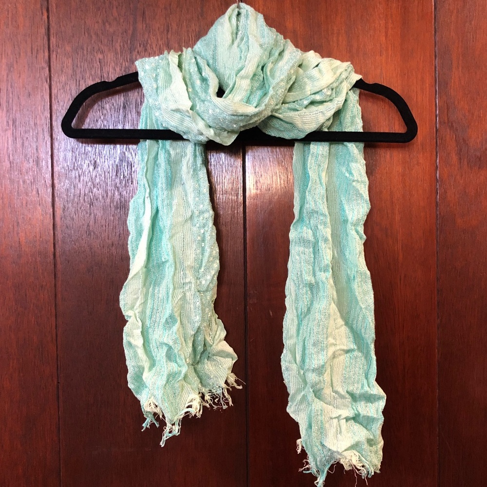 Mint Charming Charlie Scarf